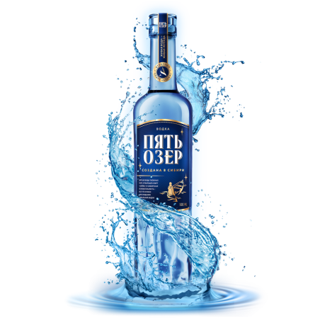 Vodka 5 Oser 40% Vol. 0,5L