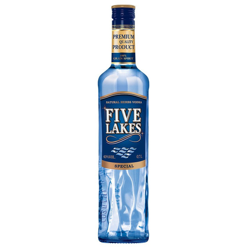 Five Lakes Special Vodka aus Sibirien 40 % vol. 0.7L