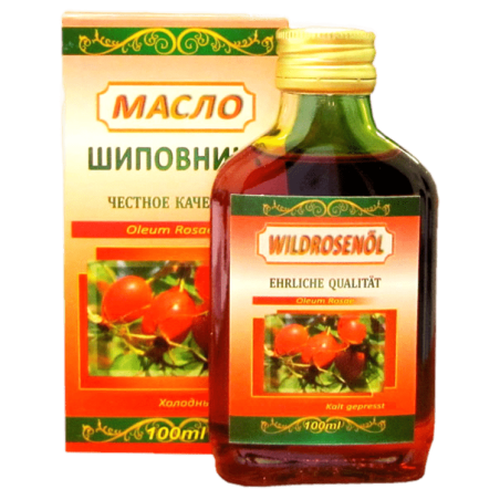 Масло шиповника холодный отжим 100 мл