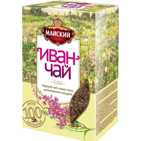 Чай Иван-чай с лимонником и цедрой 75g