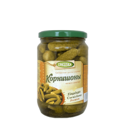 Огурчики Корнишоны Премиум 680g