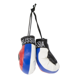 Boxhandschuhe Russia für das Auto