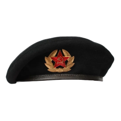 Baskenmütze des Marinekorps mit Kokarde original UdSSR