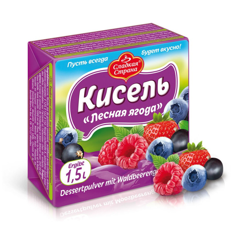 Кисель лесная ягода 225g