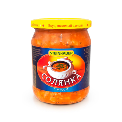 Suppe Soljanka mit geräucherten Fleisch 500g