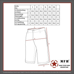 US Bermuda BDU Rip Stop oliv Kurze Hose