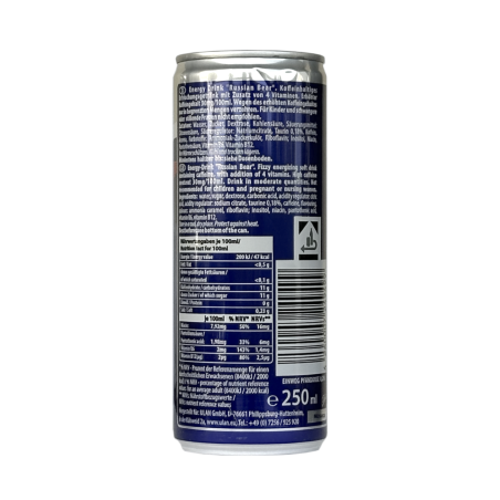 Energy Drink Russian Bear 250ml