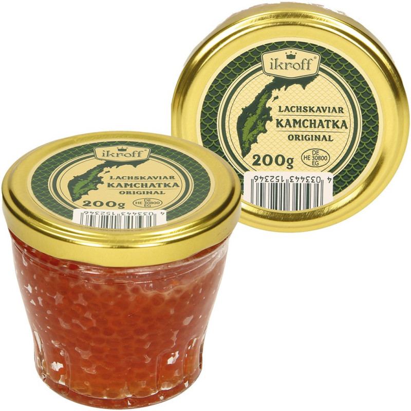 Lachskaviar (Oncorhynchus gorbuscha) "Kamchatka" 200g