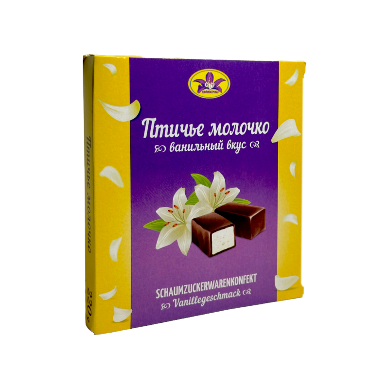 Конфеты Птичье Молоко со вкусом Ванили 220g