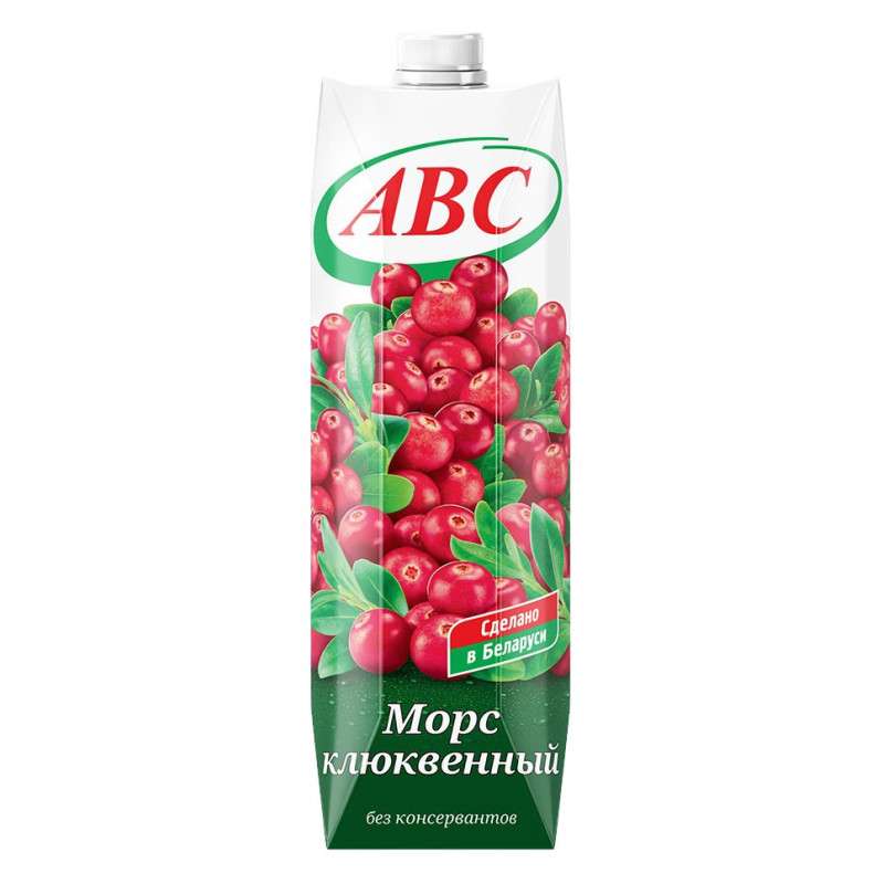 Морс клюквенный 1L