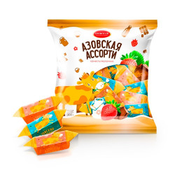 Konfekt Azowskaja Assorti mit Milchgeschmack 300g