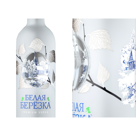 Водка Белая Берёза 0.5L