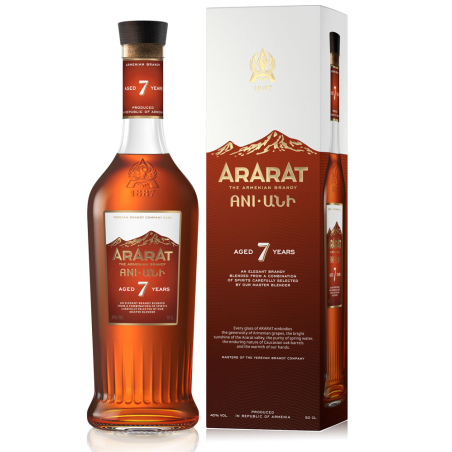 Brandy Ararat 7 Years 0.5L Alk 40%