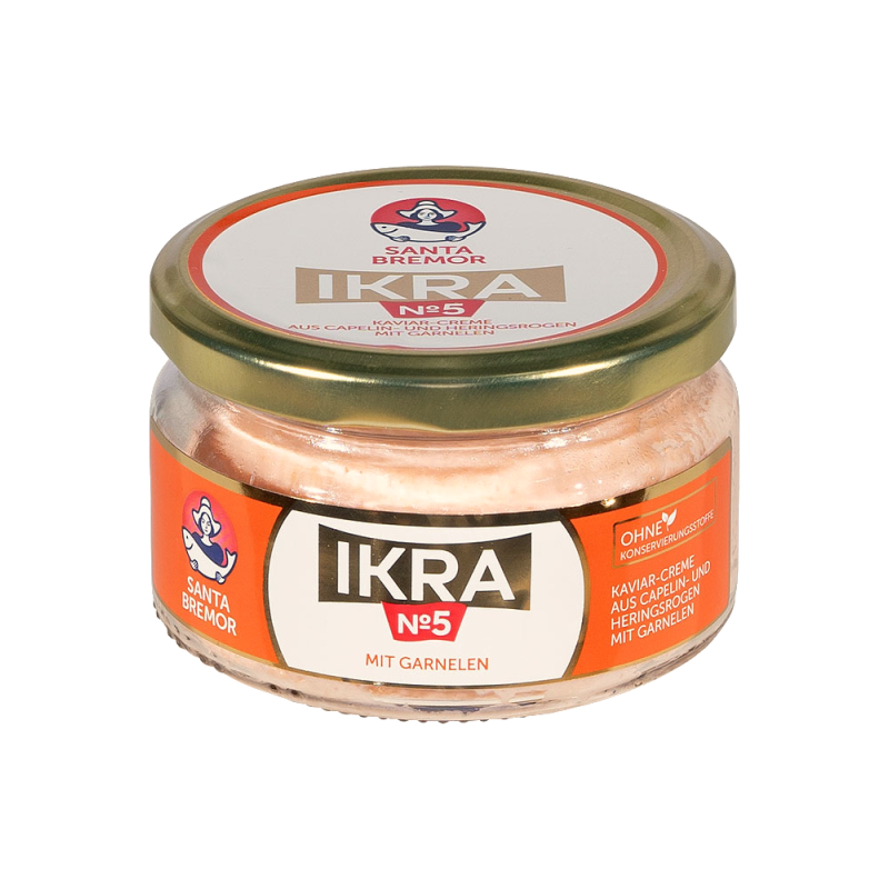 Икра Nr.5  Мойвы с креветками 160g