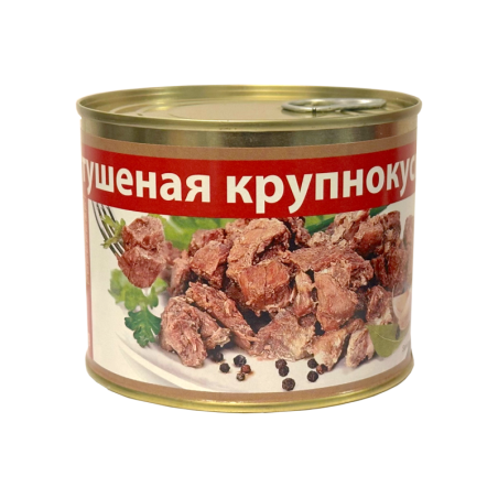 Говядина тушеная крупнокусковая 525g