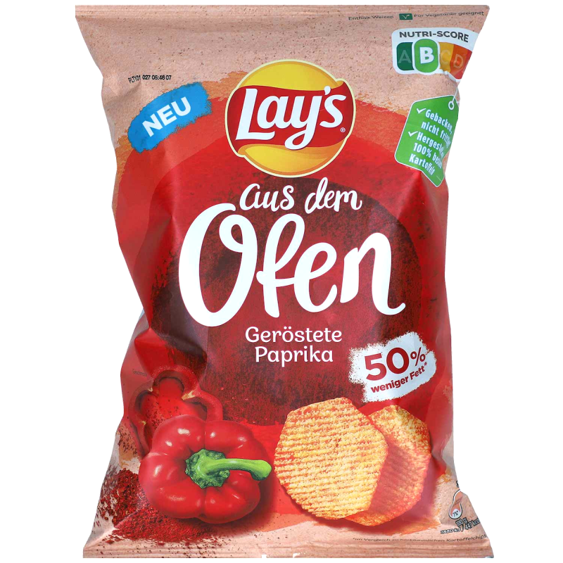 Чипсы Lay's из печи с паприкой 100g