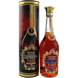 Armenischer Brandy Armeti Geschenkbox 5 Jahre alt 40% vol 0.5L