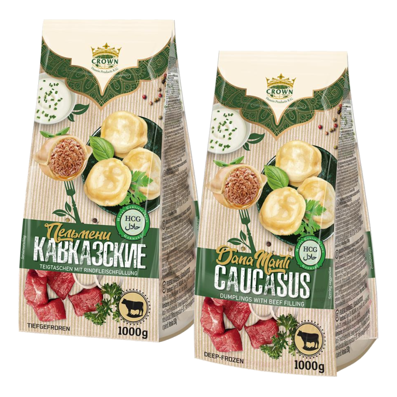 Pelmeni nach kaukasischer Art Rindfleisch 1kg