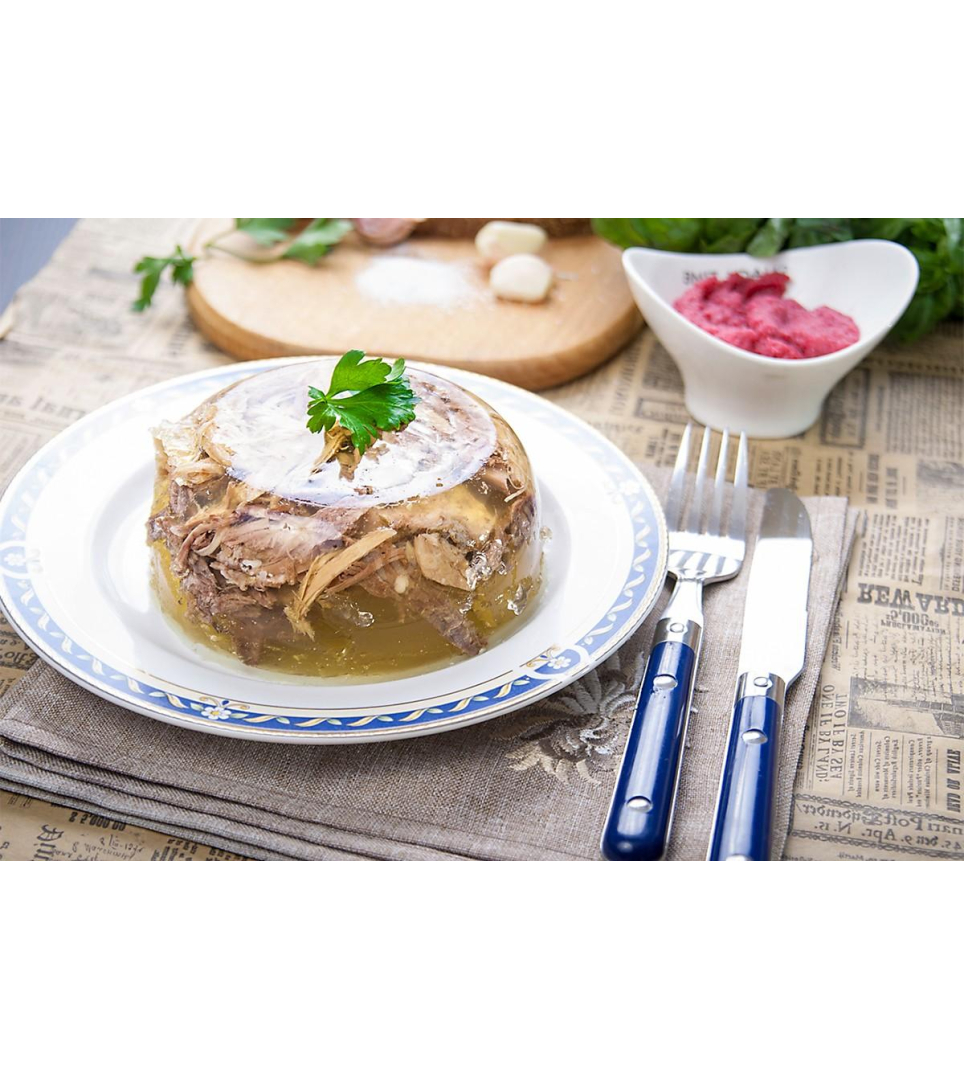 Aspic con carne di maiale 500g