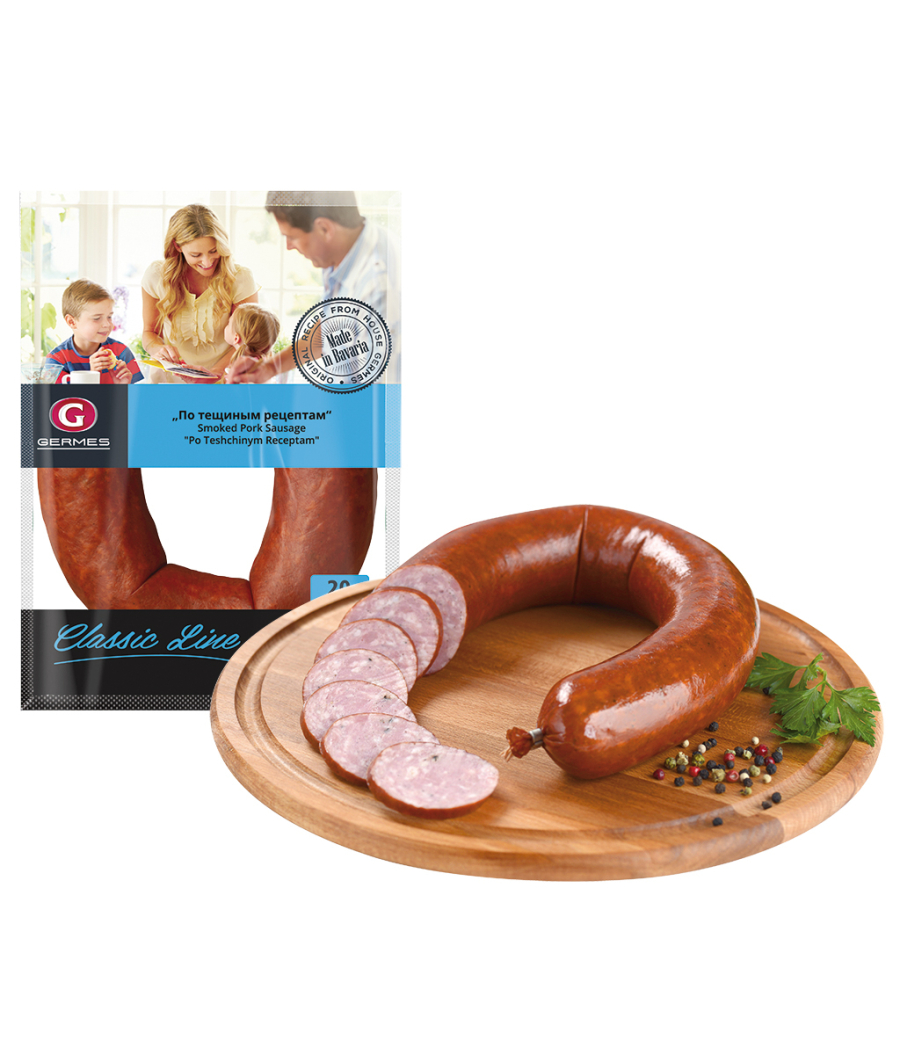 Saucisse bouillie fumée à la Cracovie 600g