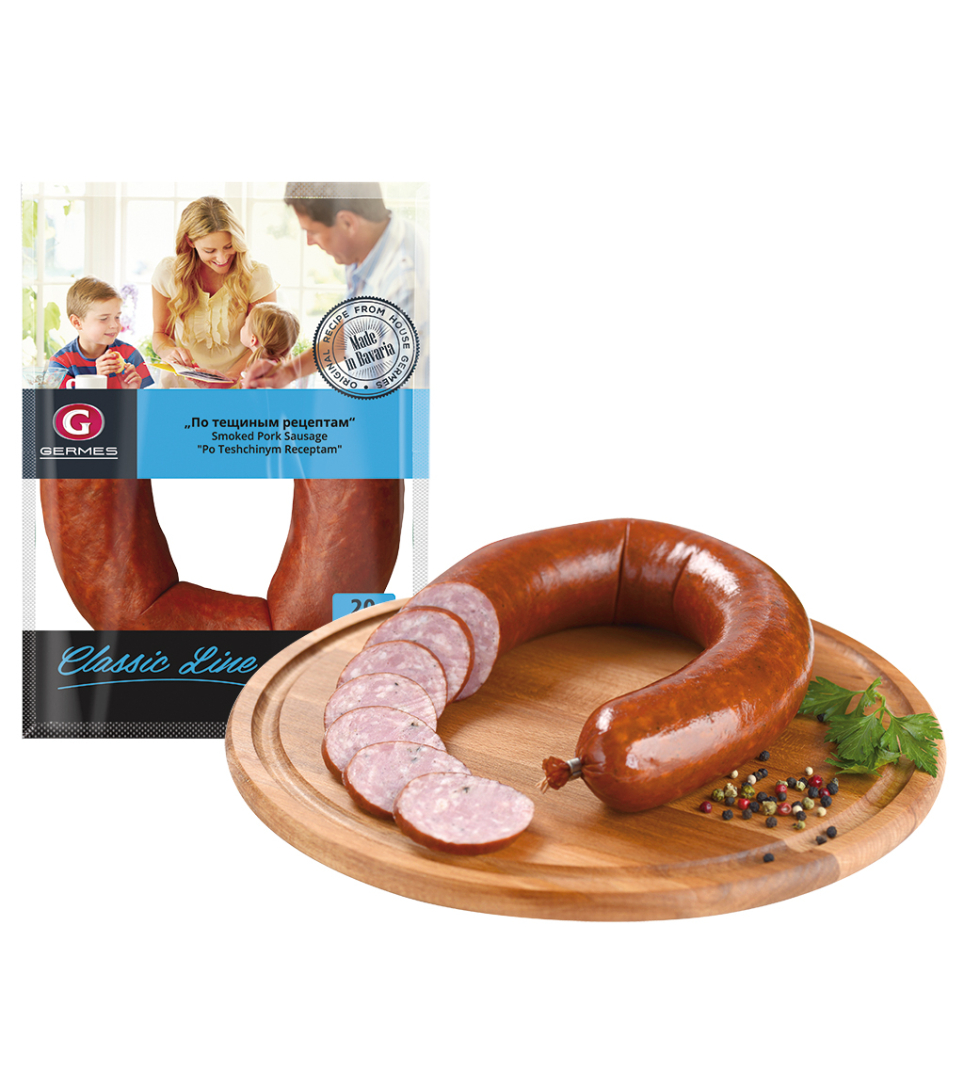 Saucisse bouillie fumée à la Cracovie 600g