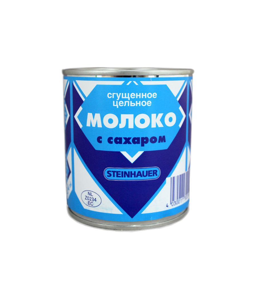 Сгущенное молоко с сахаром 397ml