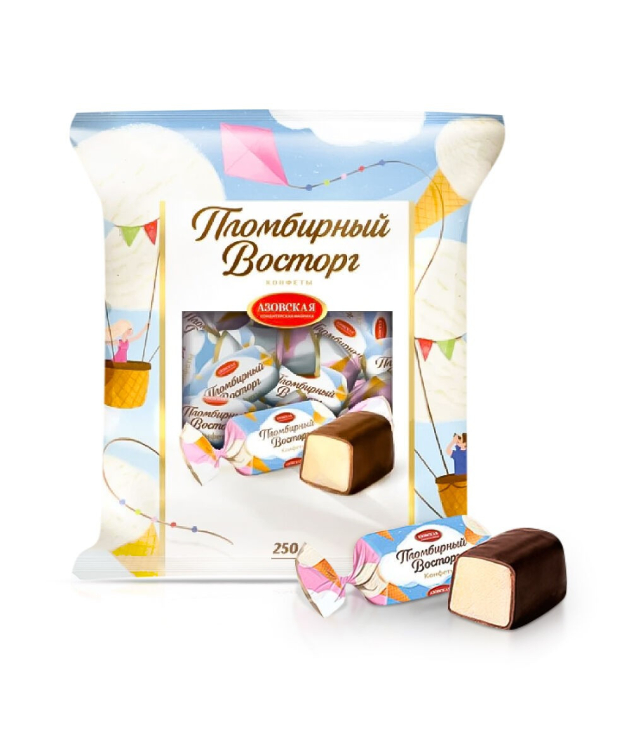 Конфеты Пломбирный Восток 250g