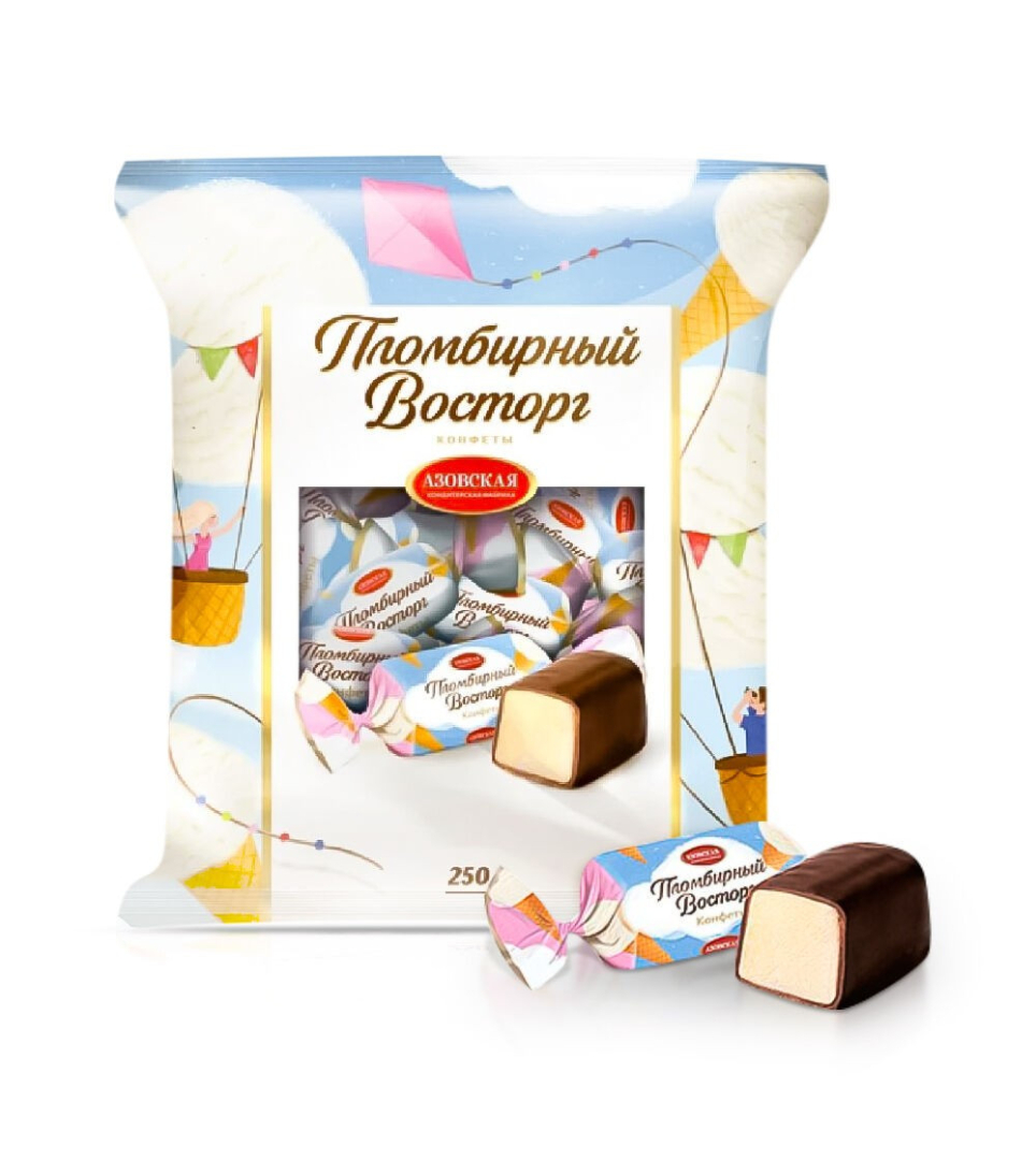 Конфеты Пломбирный Восток 250g