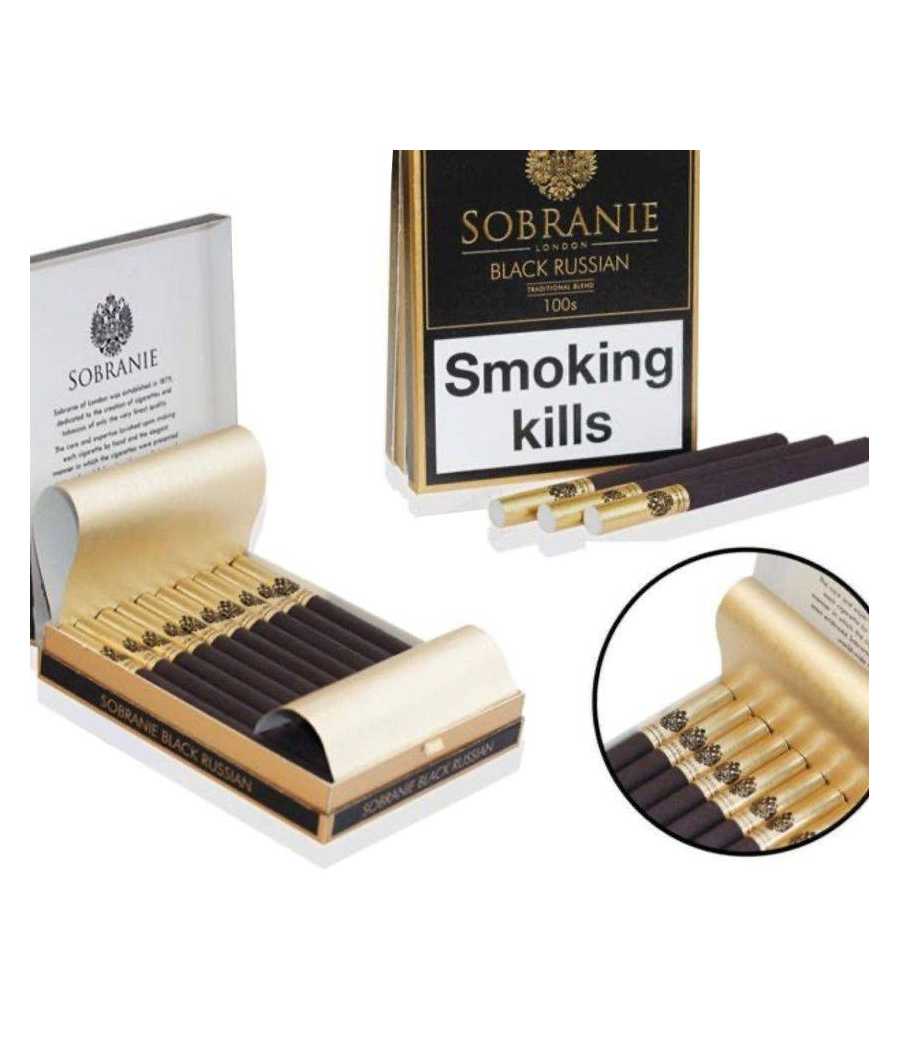 Sigarette russe Sobranie Black Russian 20 sigarette