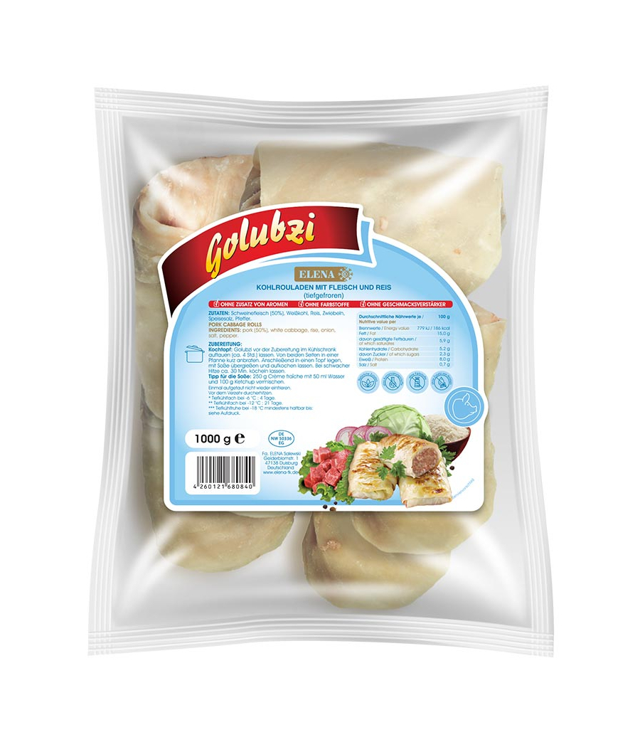 Involtini di cavolo Golubzi con carne di maiale 1kg