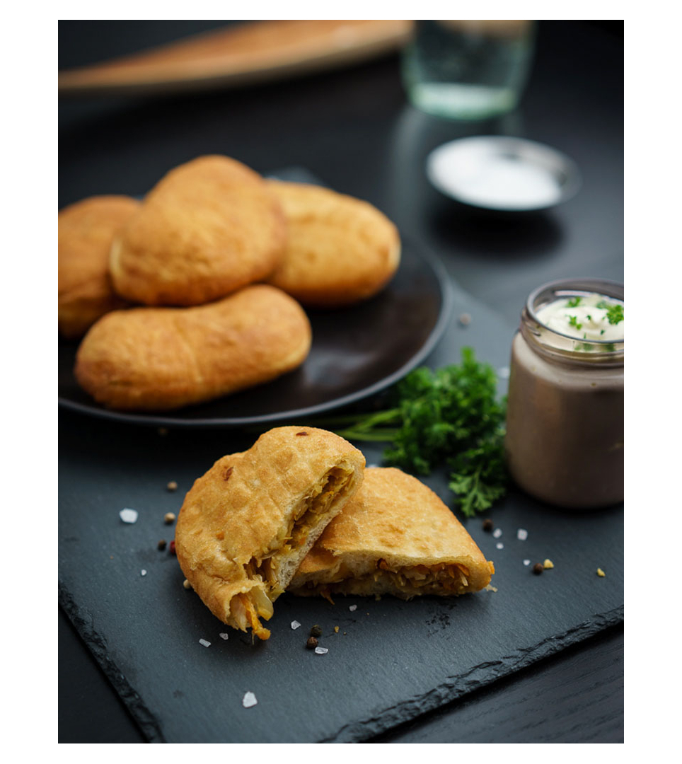 Piroshki with white cabbage 450g