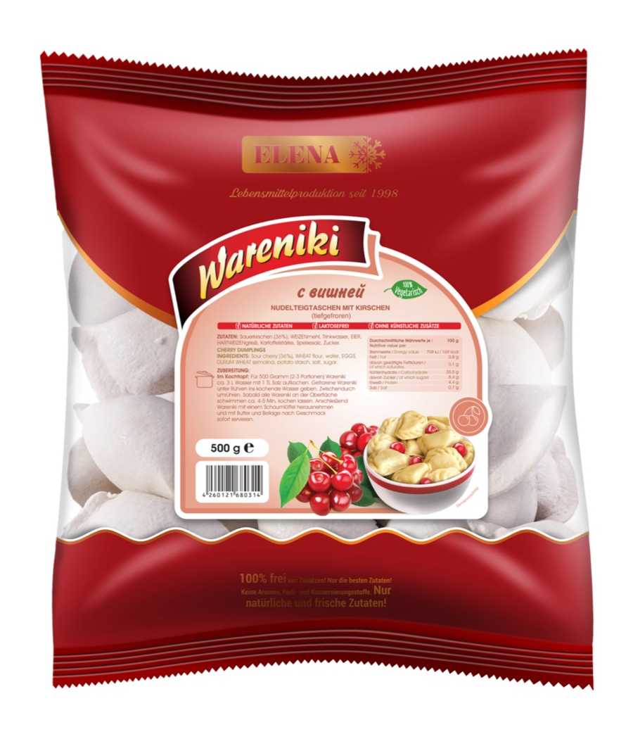 Vareniki aux cerises 500g