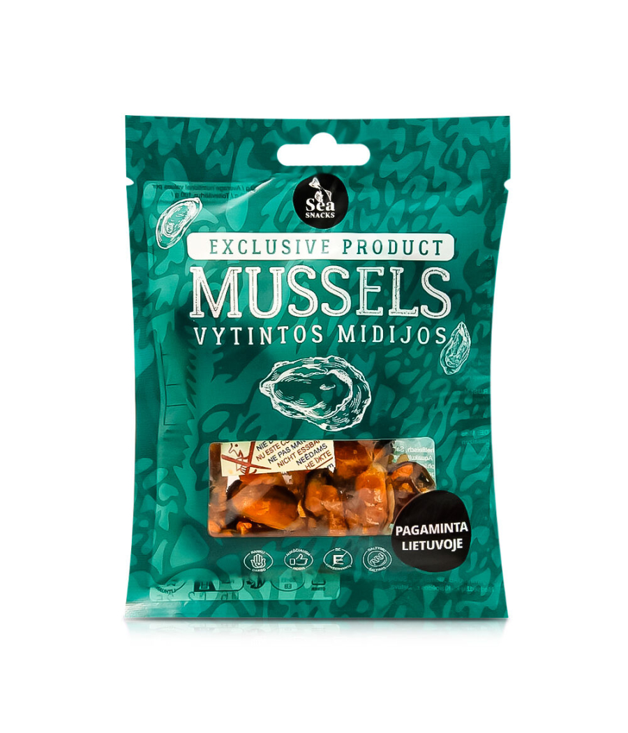 Mussel meat, dried and salted 30g