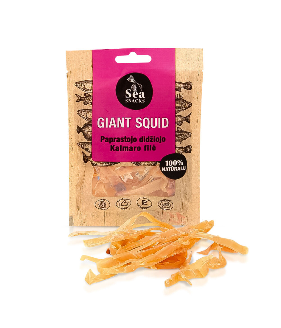 Squid pieces dried salted 30g