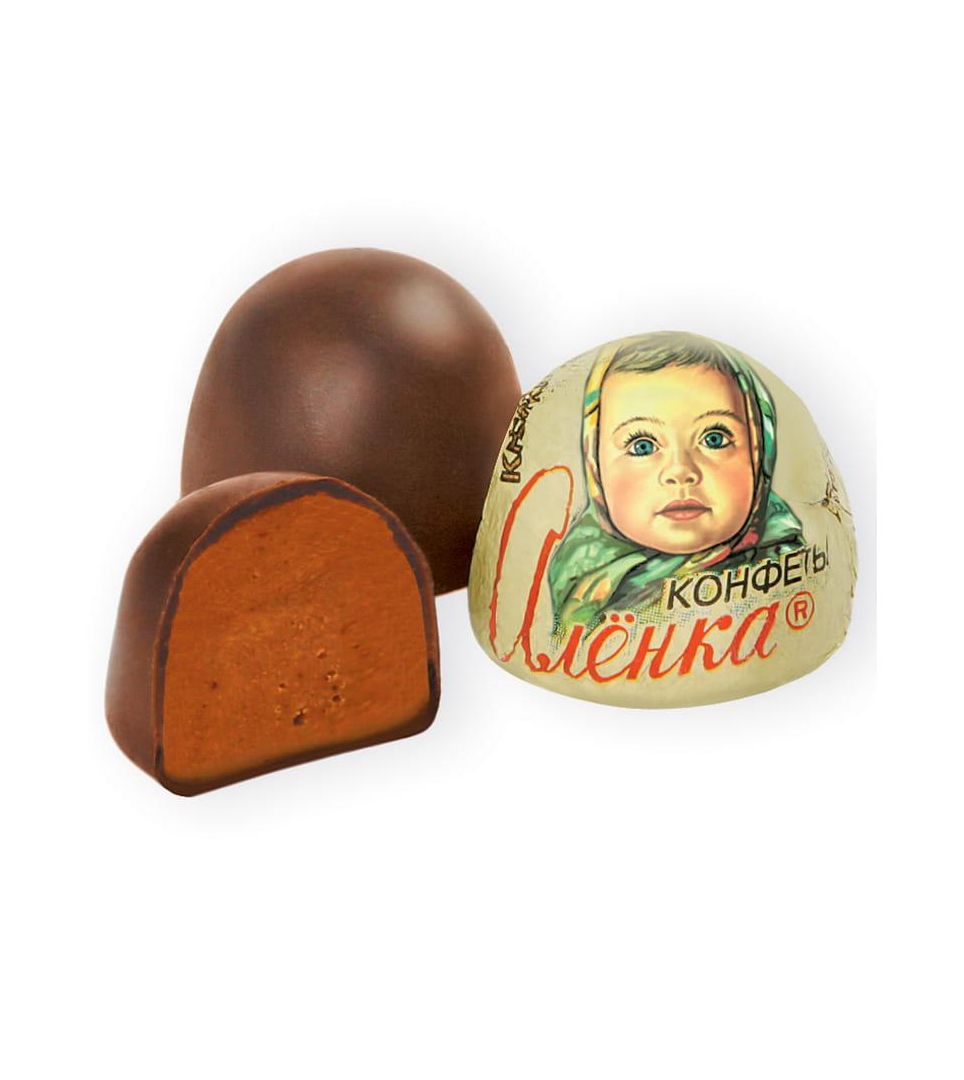 Bonbons au chocolat Alenka crème brûlée 250g