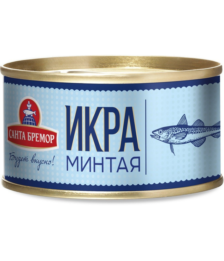 Икра минтая деликатесная 130g