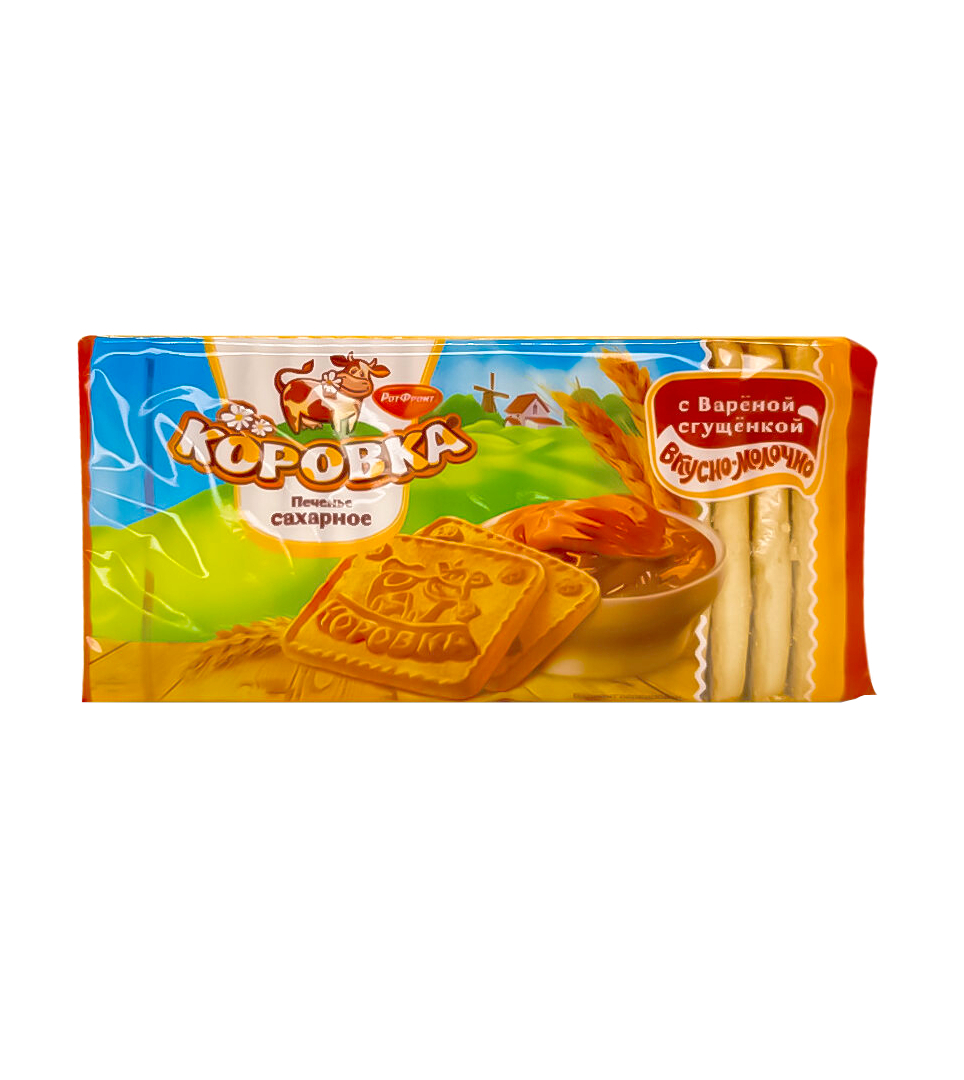 Biscotti Korovka con latte condensato bollito 280 g