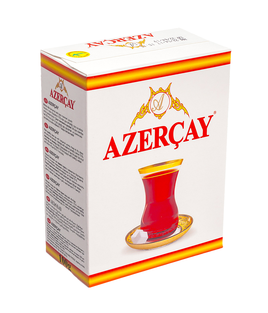 Mittelblättriger Schwarztee mit Bergamotte-Aroma Azerçay 100g