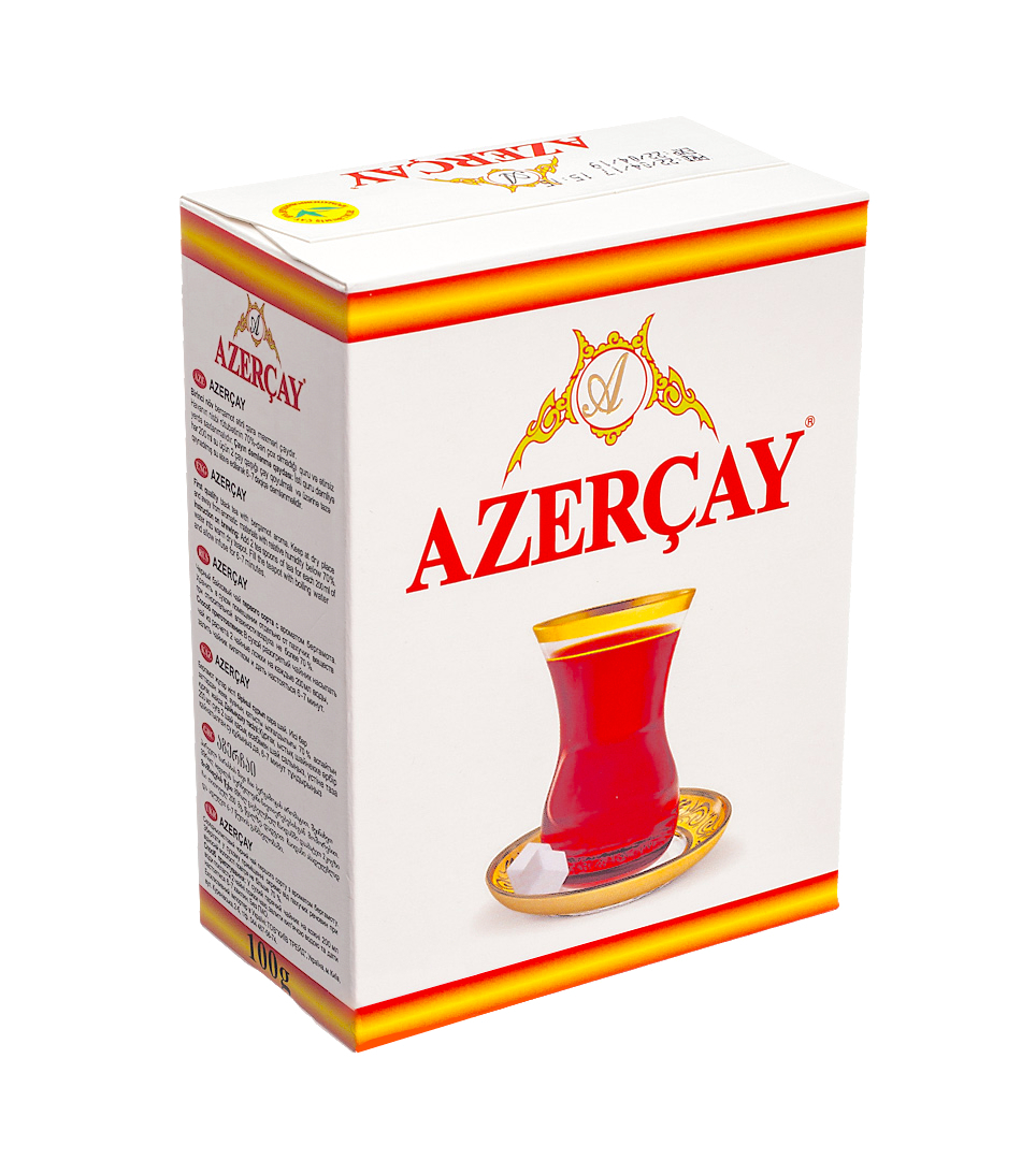 Mittelblättriger Schwarztee mit Bergamotte-Aroma Azerçay 100g