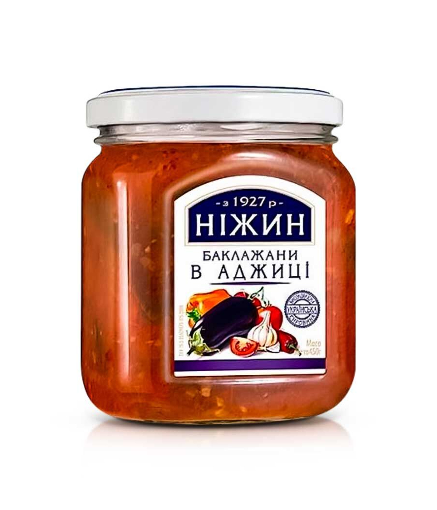 Баклажаны в аджике 450g