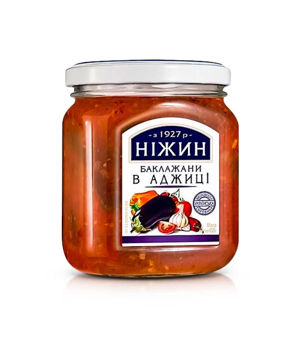 Баклажаны в аджике 450g