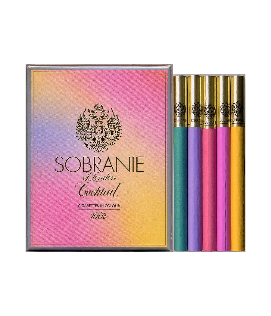 Russian Cigarettes Sobranie Cocktail 20 Cigarettes