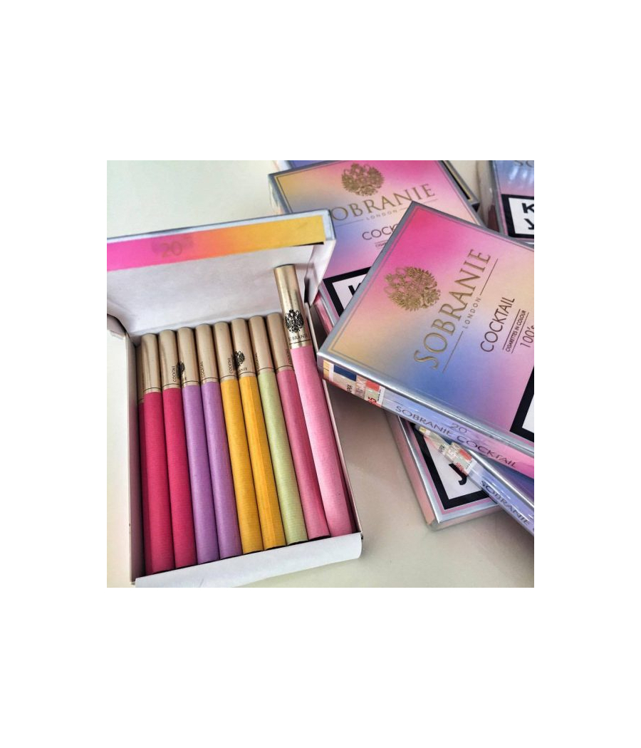 Russische Zigaretten Sobranie Cocktail 20 Zigaretten