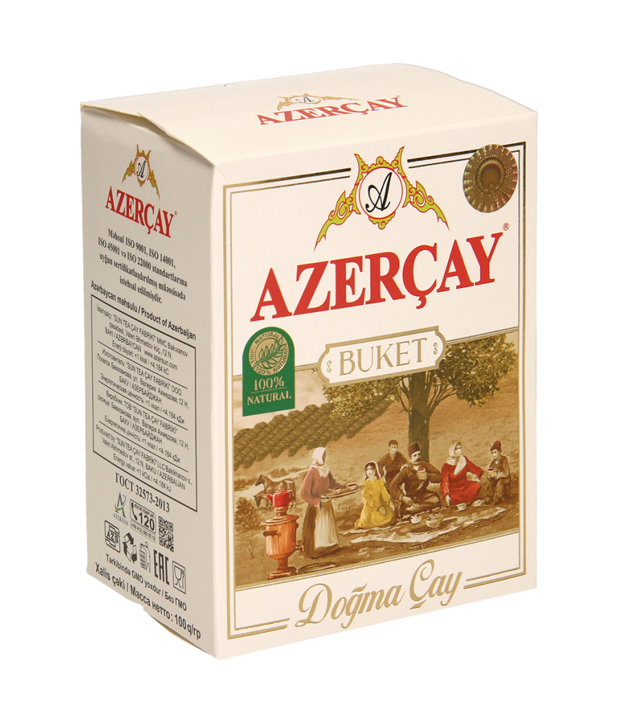 Чай черный листовой Azerçay 100g