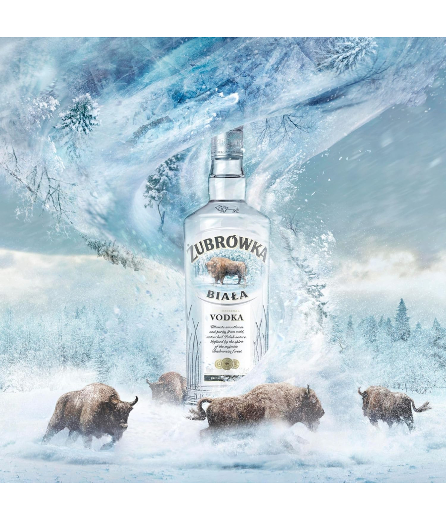 Vodka Żubrówka blanche originale 0,5L Alk. 40%