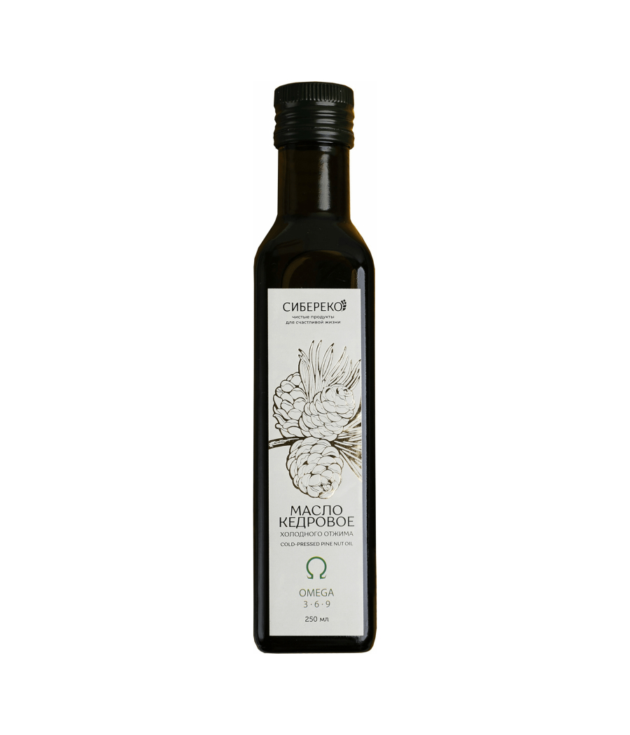 Olio di cedro siberiano, pressato crudo 250 ml