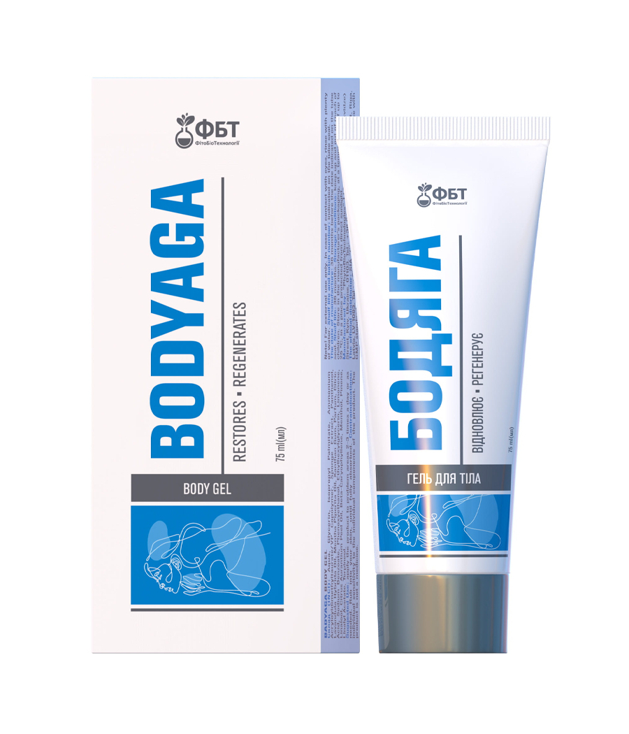 Badiaga Körpergel 75ml