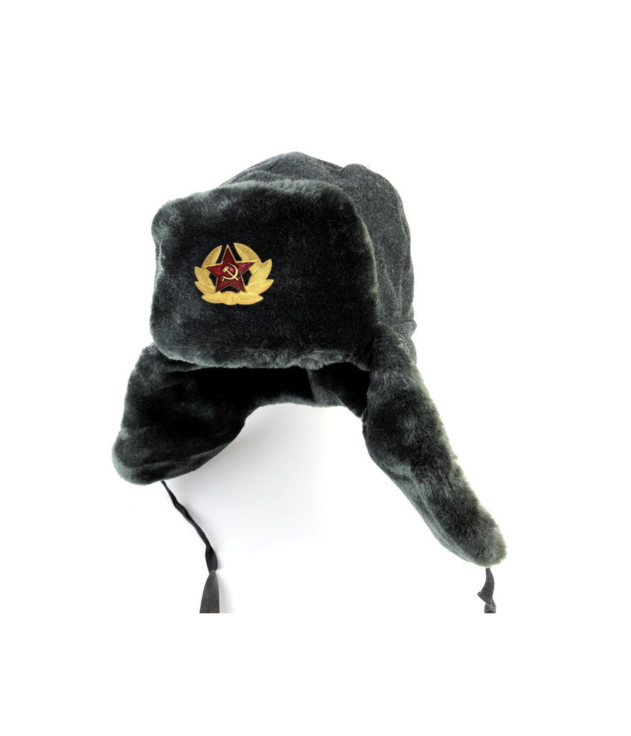 Cappello da soldato con paraorecchie, originale URSS