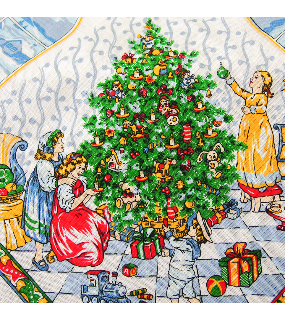 Tablecloth Christmas Tale