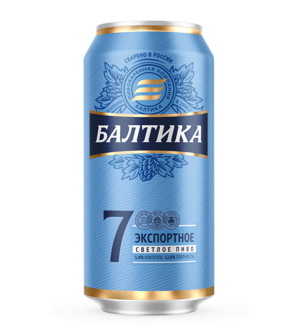 Bier Baltika №7 900ml Alk.4.8%